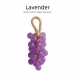 Handmade Grape Soap on a Rope